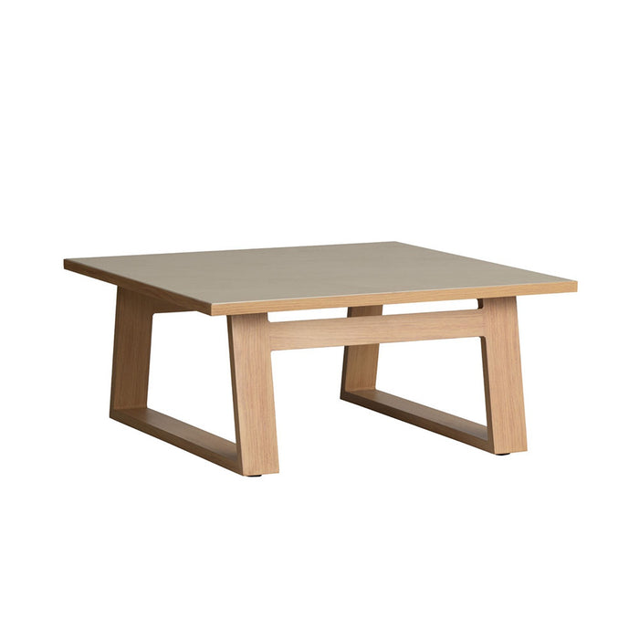 Lloyd Flanders Pursuit 36" Square Cocktail Table in Toffee Cream Finish