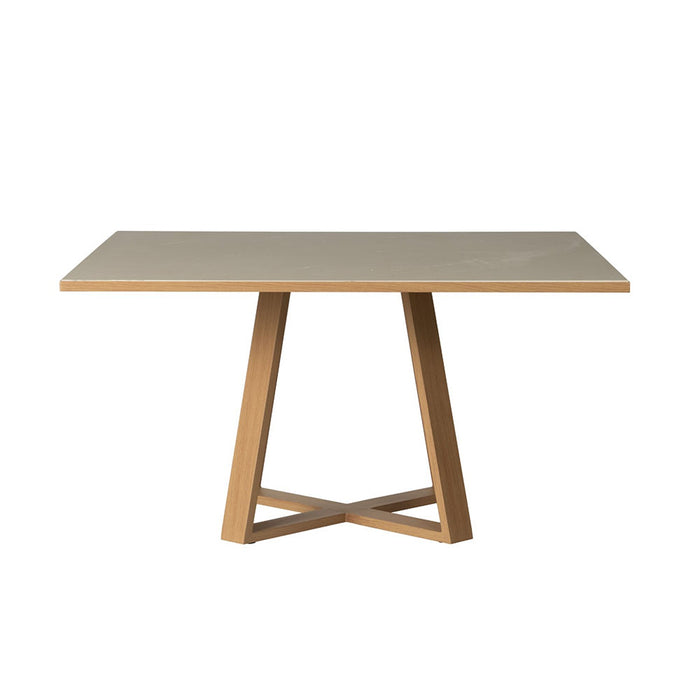 Lloyd Flanders Pursuit 54" Square Dining Table in Toffee Cream Finish