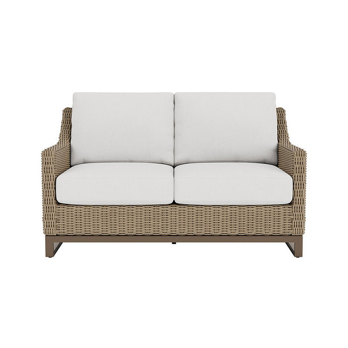 Lloyd Flanders Milan Loveseat in Brushwood Finish