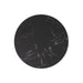 Lloyd Flanders 47" round dining table top: Black Marble