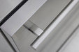 Blaze 23.5-inch outdoor double drawer refrigerator, drawer handle detail