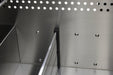 Blaze 23.5-inch outdoor double drawer refrigerator, drawer divider detail