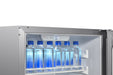 Blaze 20" Outdoor Compact Fridge - interior controls and lighting