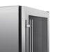 Blaze 20" Outdoor Beverage Cooler - door handle detail