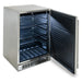 Blaze 24-inch 5.5 cu. ft. outdoor refrigerator, studio, angle, door open