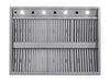 Blaze 48" Outdoor Vent Hood - underside front view