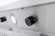 Blaze 48" Outdoor Vent Hood - control knob and light detail