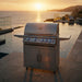 Blaze Premium LTE+ Marine Grade 32" gas grill on cart, outdoors