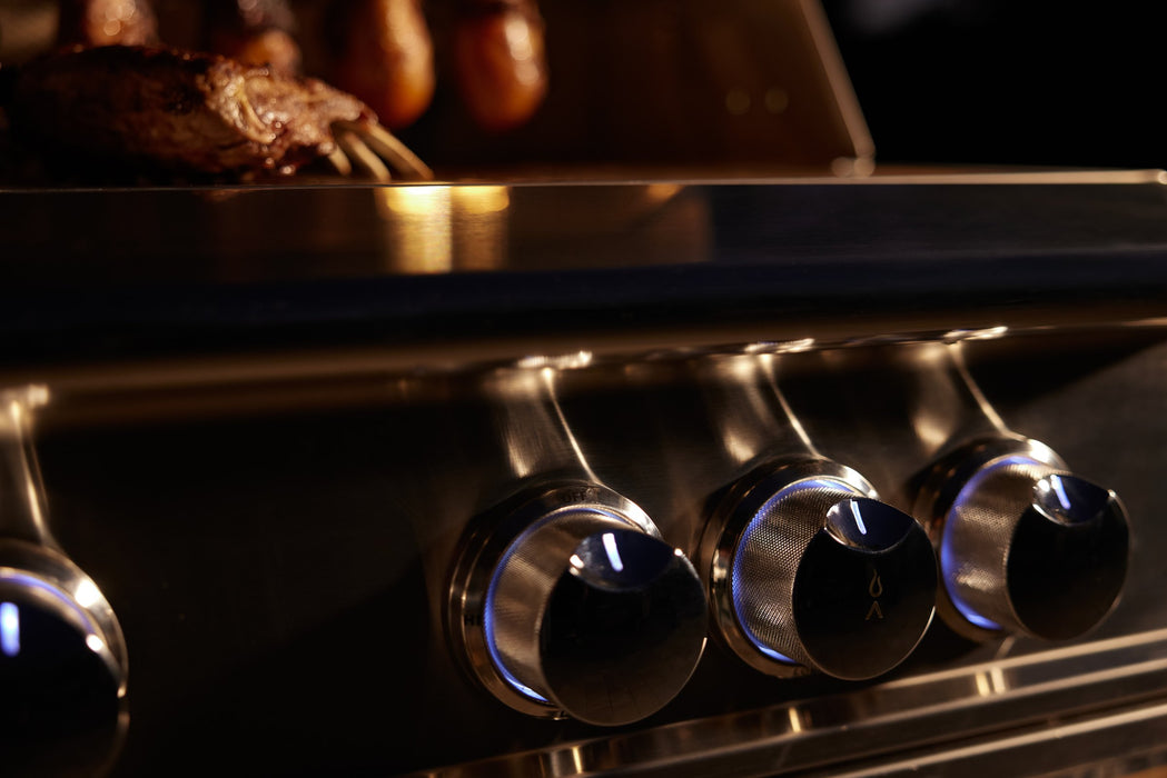 Blaze LTE PRO 40" Built-In Gas Grill - illuminated control knobs
