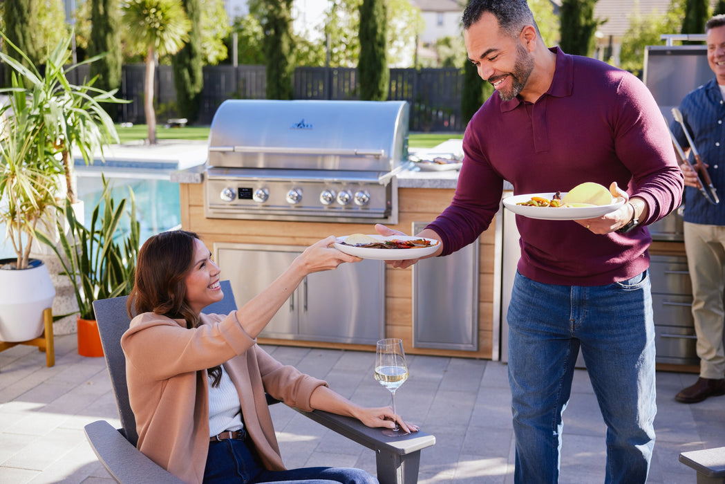 Blaze LTE PRO 40" Freestanding Gas Grill - LTE PRO 40-inch shown built into an outdoor kitchen