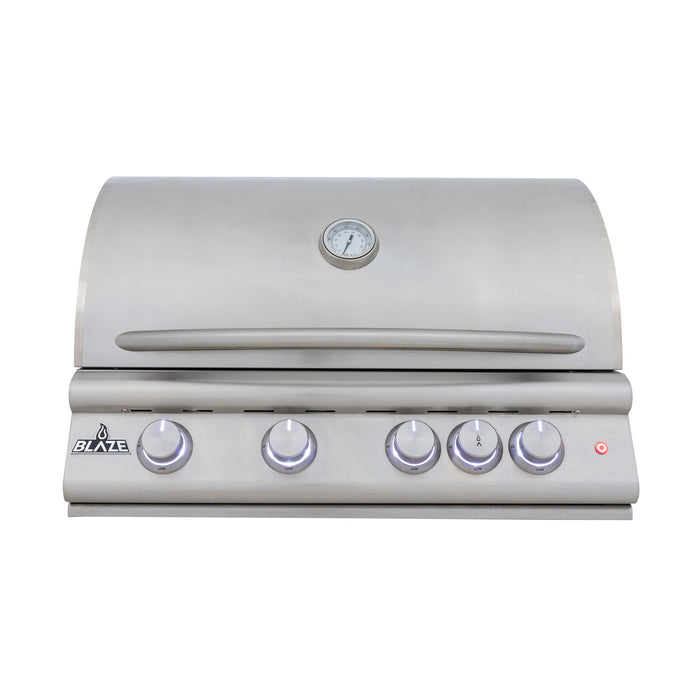 Blaze Premium LTE+ 32" built-in gas grill, studio, front
