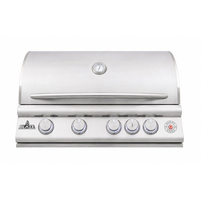 Blaze Premium LTE+ Marine Grade 32" built-in gas grill, studio, front