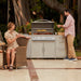 Blaze Premium LTE+ Marine Grade 32" built-in gas grill, outdoors