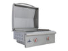 Blaze LTE+ 30" Built-In Gas Griddle - studio angle, lid open