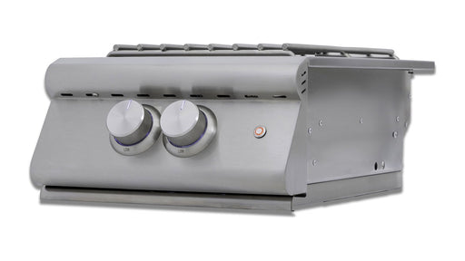 Blaze LTE+ Built-In Power Burner - studio angle with grate