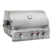 Blaze Professional LUX 34-inch built-in gas grill, studio, angle, lid closed