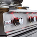 Blaze Professional LUX 44-inch gas grill on cart, control panel