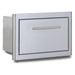 Blaze stainless steel paper towel holder, studio, door closed