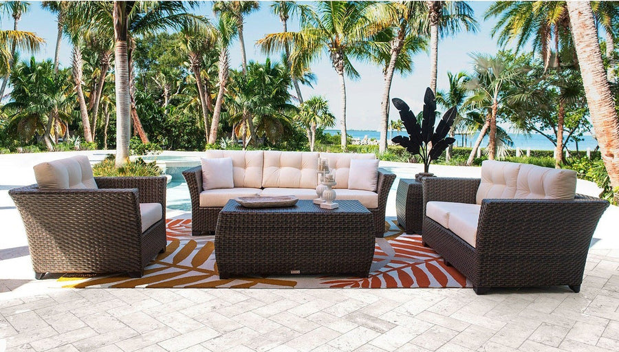 Samoa 5-Piece Seating Set with Cushion