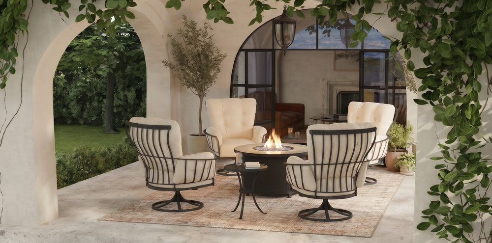 Monterra around the fire