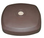 Simply Shade Bacara sand-filled resin cantilever base in bronze