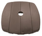 Simply Shade Bermuda four-section resin cantilever base in bronze