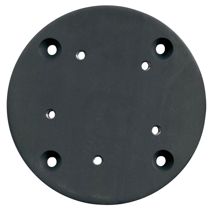 Simply Shade cantilever mount plate for a wood deck