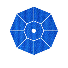 Pacific Blue Sunbrella, grade B