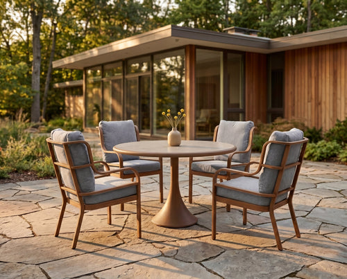 Woodard Brit 5-Piece Dining Set