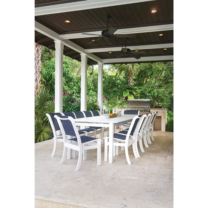 Telescope Casual Leeward dining set on a patio