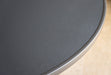 Telescope Casual Cascade MGP banded tabletop close-up: long-stroke textured marine grade polymer with a powder-coated aluminum band