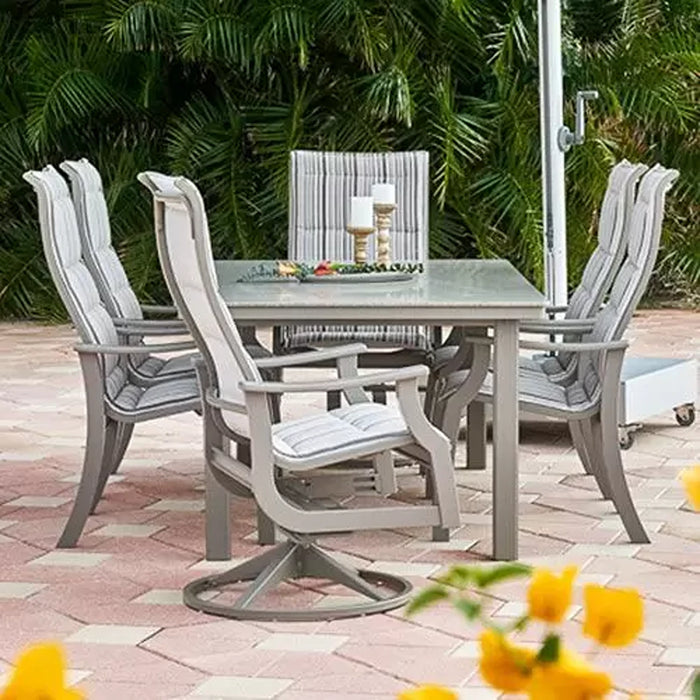 Telescope Casual Origins Balcony Height Parson Table With 42" x 84" Rectangular Table Top