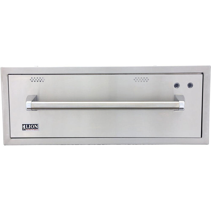 Lion 30-Inch Built-In 120V Electric Stainless Steel Warming Drawer