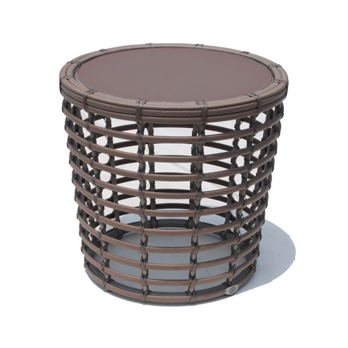 Skyline Design Troy Side Table with Glass