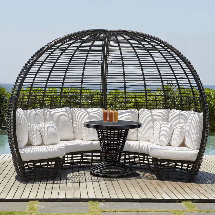 Skyline Design Nexus Daybed with Table and Sunbrella Cushions