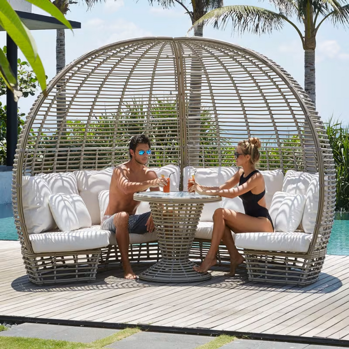 Skyline Design Nexus Daybed with Table and Sunbrella Cushions