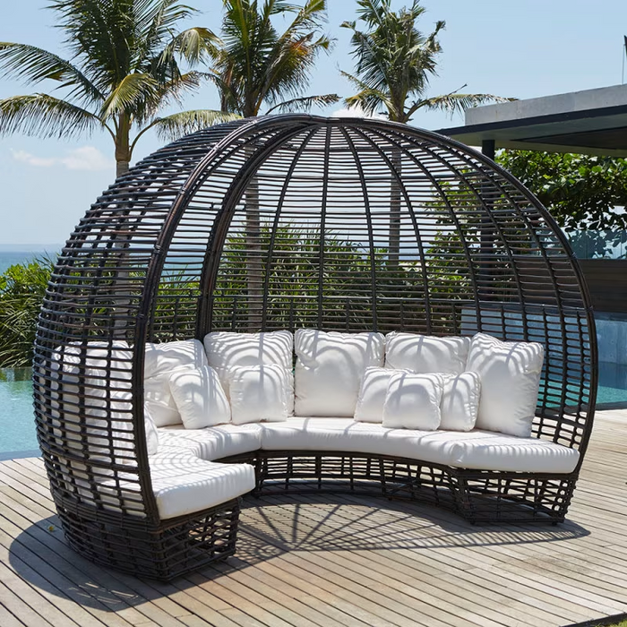 Skyline Design Nexus Daybed with Table and Sunbrella Cushions