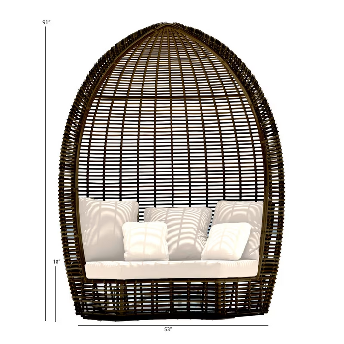 Skyline Design Halo Daybed with Sunbrella Cushions