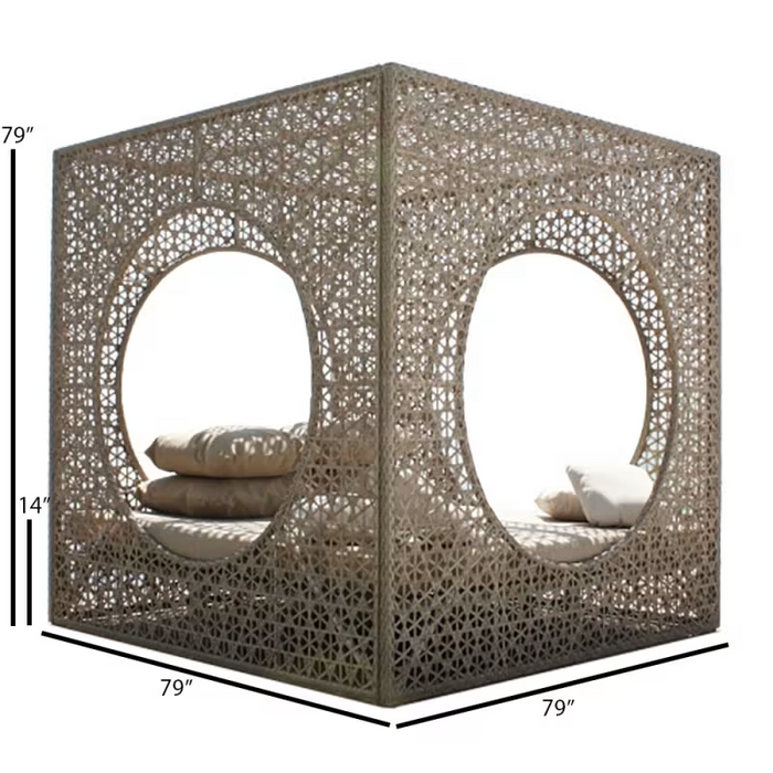 Skyline Design Cube Daybed with Sunbrella Cushions