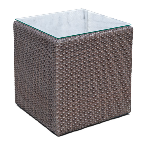 Skyline Design Anibal Side Table with Glass