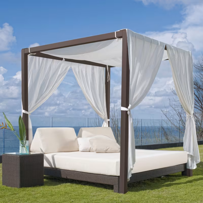 Skyline Design Anibal Daybed with Canopy and Sunbrella Cushions