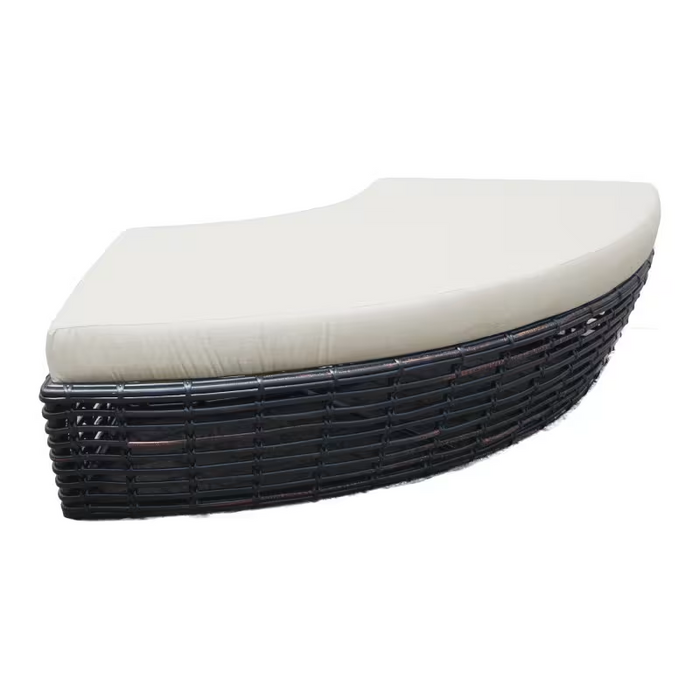 Skyline Design Halo Bench with Sunbrella Cushions