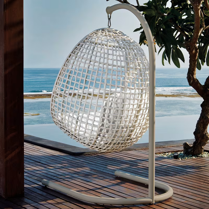 Skyline Design Dynasty Hanging Chair with Frame and Sunbrella Cushion