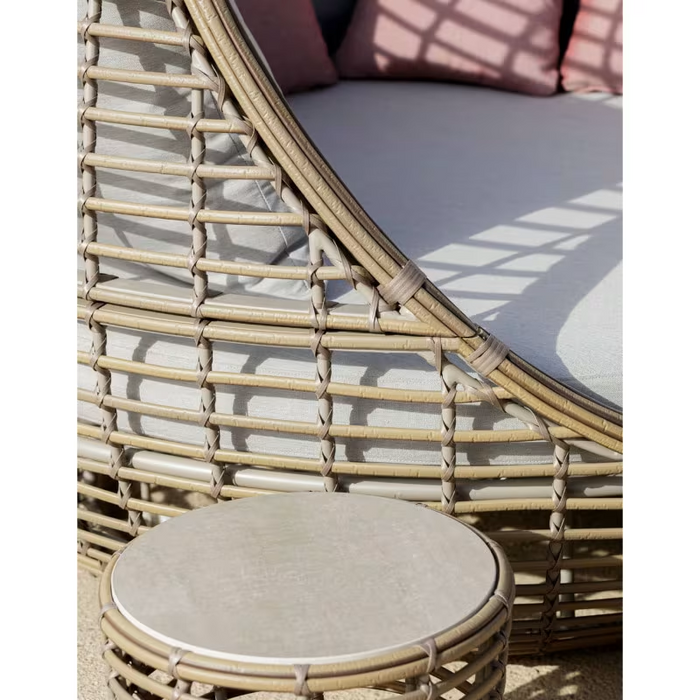 Skyline Design Faber Swivel Daybed with Sunbrella Cushions