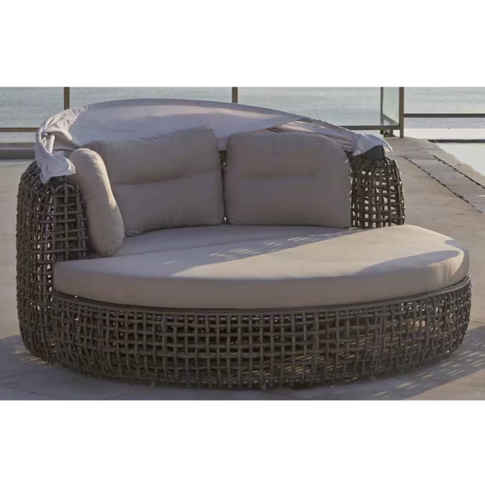 Skyline Design Dynasty Daybed with Canopy and Sunbrella Cushions