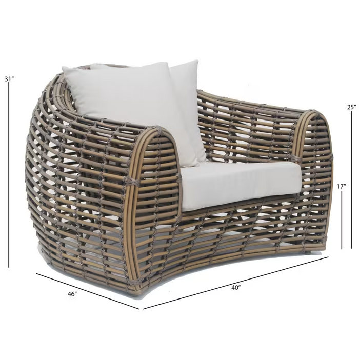 Skyline Design Ruby Armchair with Sunbrella Cushion