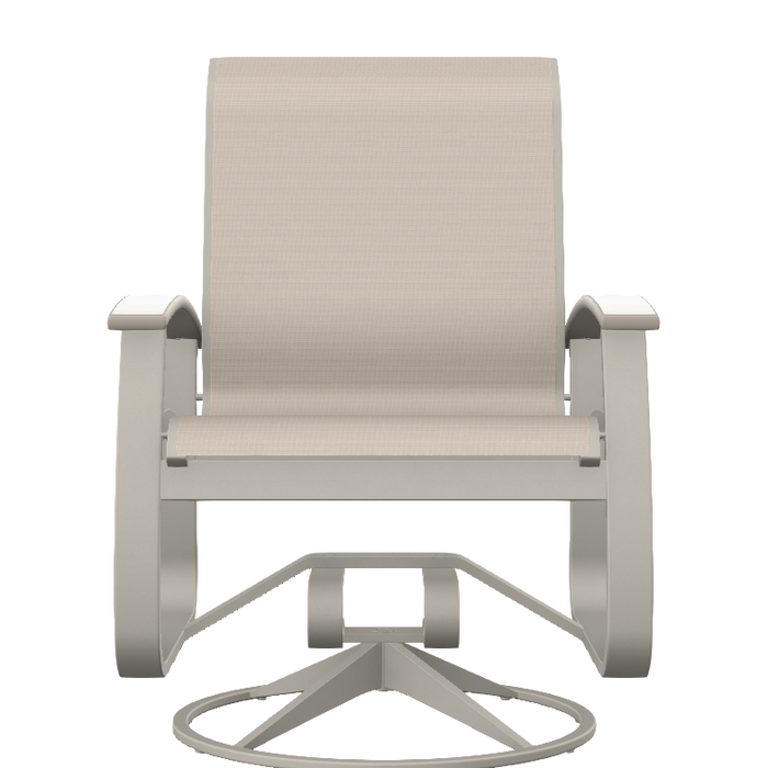 Telescope Casual Belle Isle Sling Swivel Rocker w/ Polymer Arms