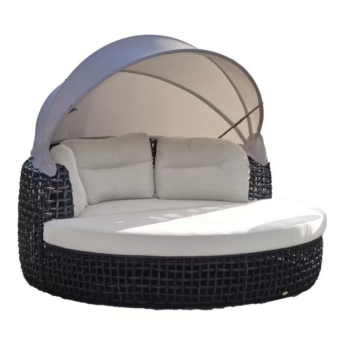 Skyline Design Dynasty Daybed with Canopy and Sunbrella Cushions