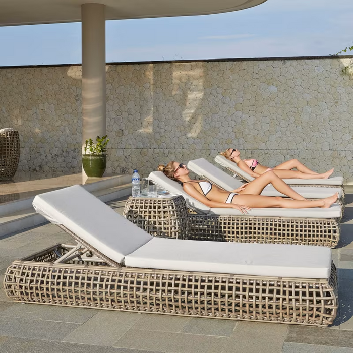 Skyline Design Dynasty Chaise Lounger with Sunbrella Cushion
