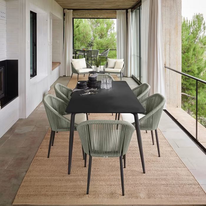 Skyline Design Rodona Dining Armchair with Sunbrella Cushion